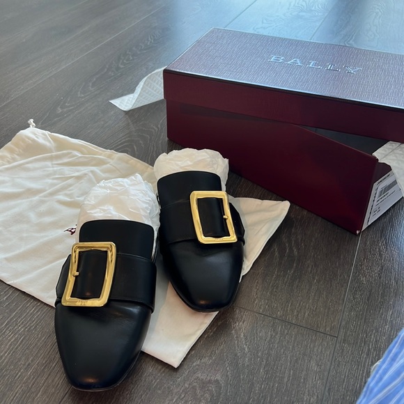 Bally Janesse Mule/ slipper black - Picture 1 of 5